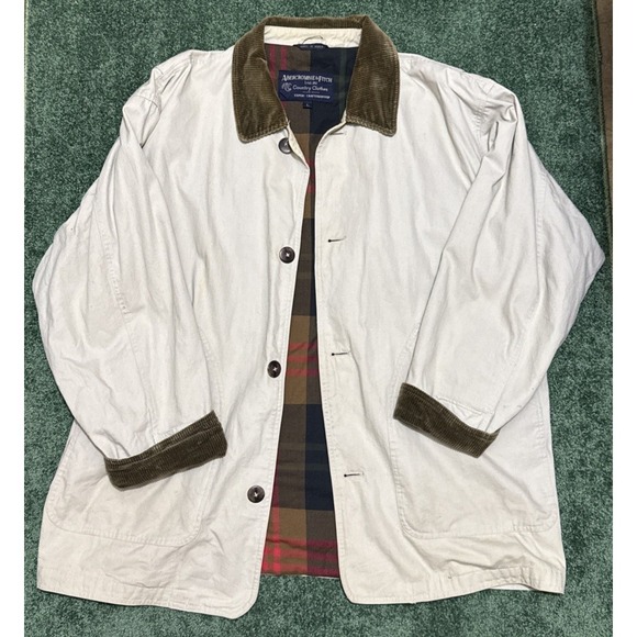 Abecrombie And Fitch Other - Vintage Hunting Coat Plaid Abercrombie Fitch Country Clothes Men L USA